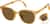 Angle view of Foldable Square Sunglases A10170115 in Brown thumbnail