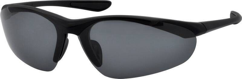 Angle view of Sunglasses A10182221 in Black