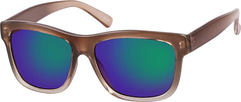 Angle view of Sunglasses A10185415 in Brown