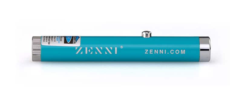 Zenni Teal Blue Light Laser Pen