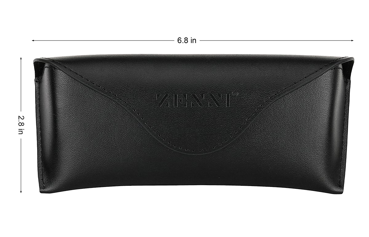 Black Deluxe Eyeglass Case-angle-view-03