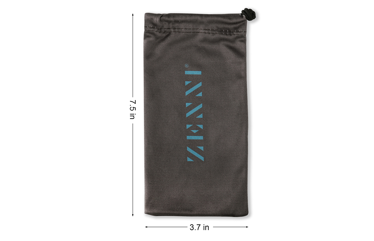 Dark Gray Soft Eyeglass Case