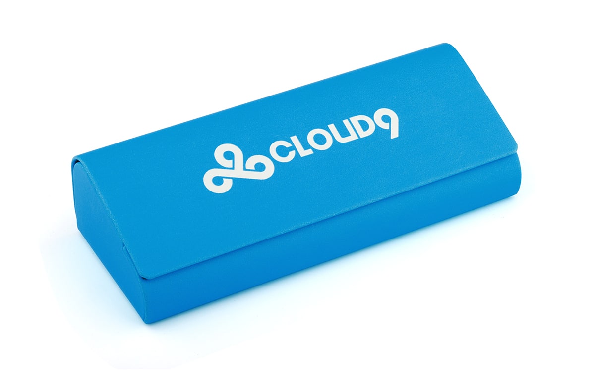 Blue Cloud9 X Zenni Deluxe Eyewear Case-angle-view-01