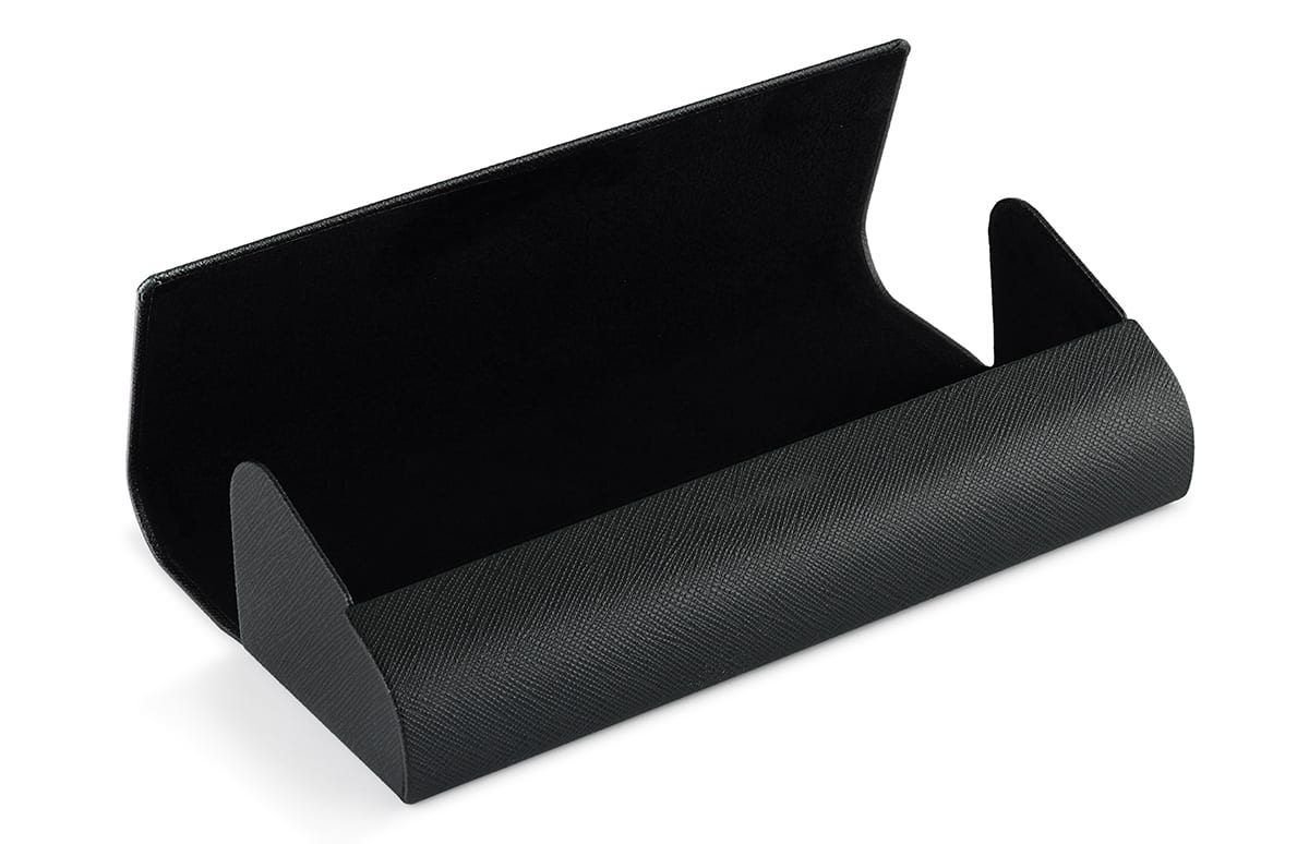 Black Deluxe Eyewear Case-angle-view-02
