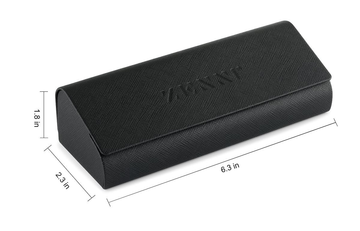 Black Deluxe Eyewear Case-angle-view-03