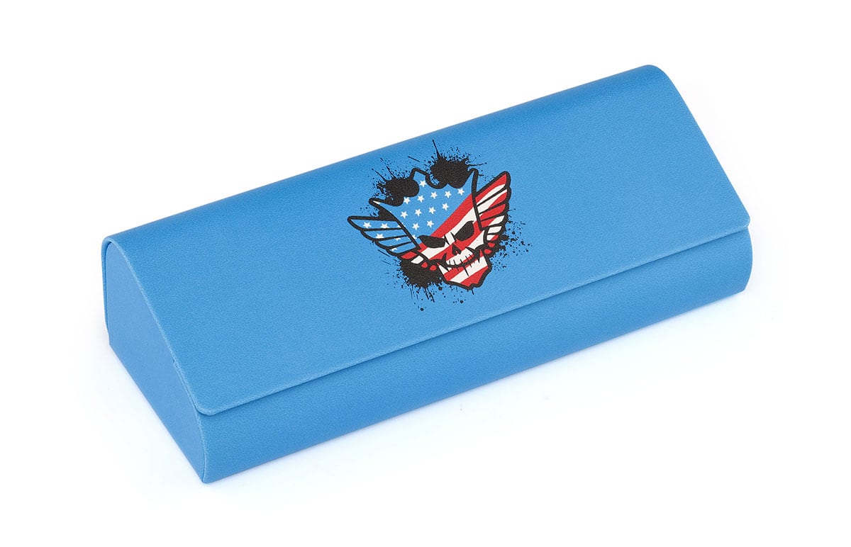 Blue WWE Cody Rhodes Deluxe Eyewear Case-angle-view-01