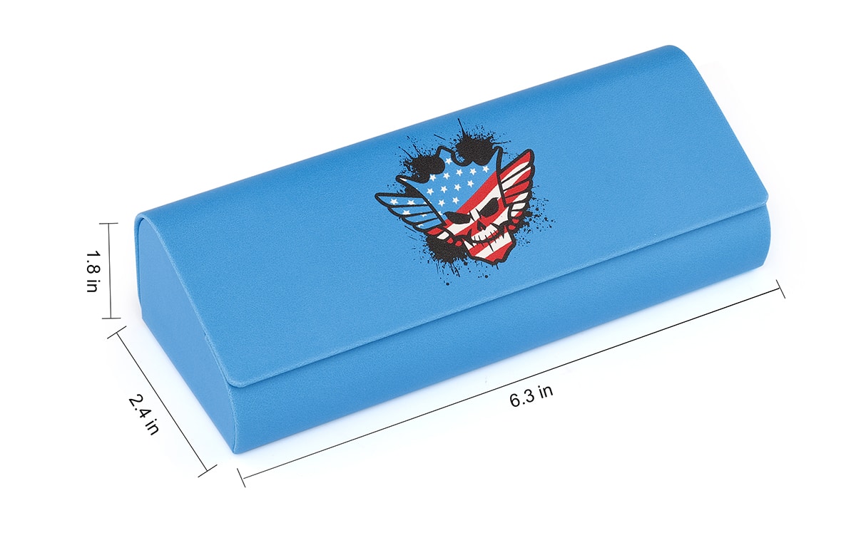 Blue WWE Cody Rhodes Deluxe Eyewear Case-angle-view-04