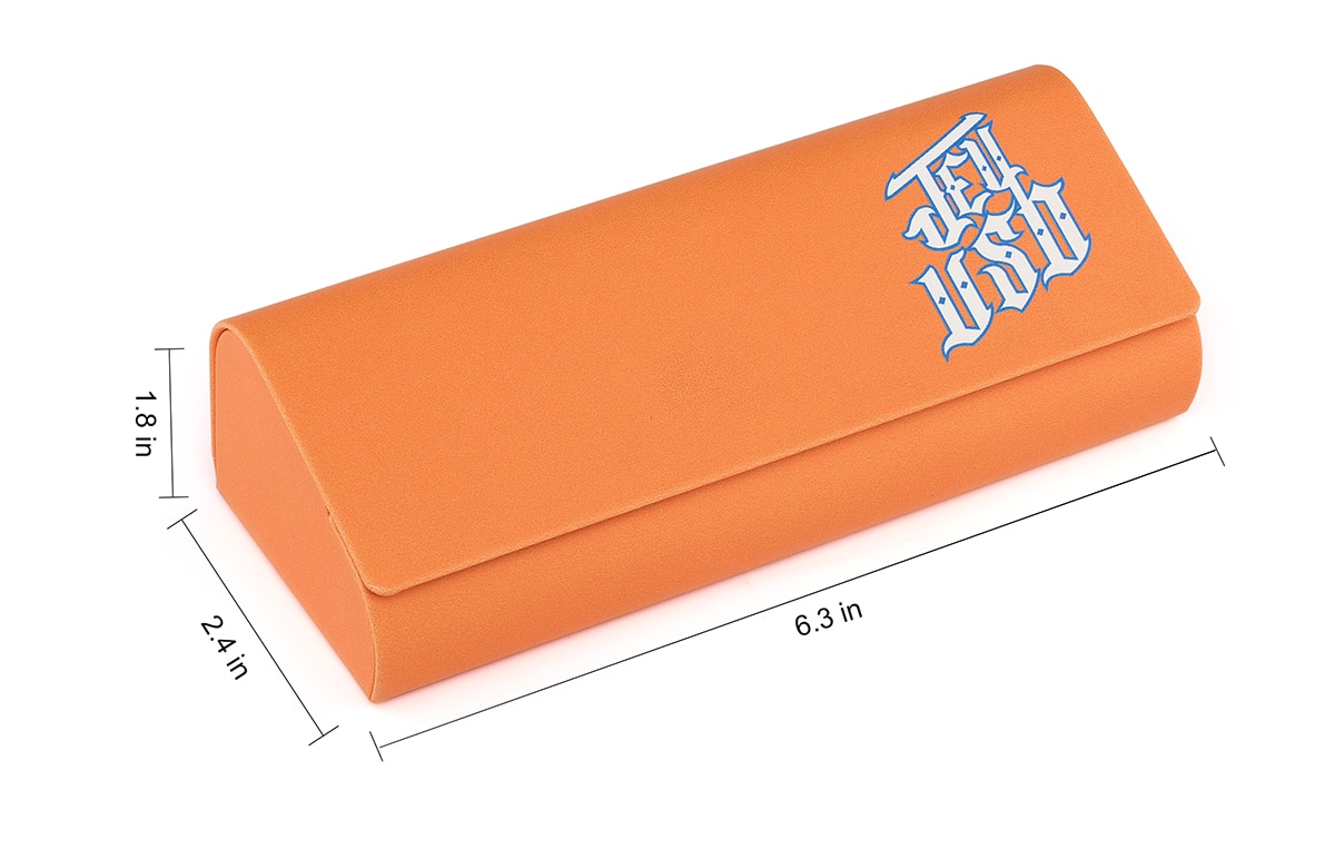 Jaune Étui de lunettes Deluxe Jey Uso de la WWE-angle-view-04