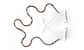 Marrón Mini cadena de lentes de eslabones ovalados-angle-view-01 thumbnail