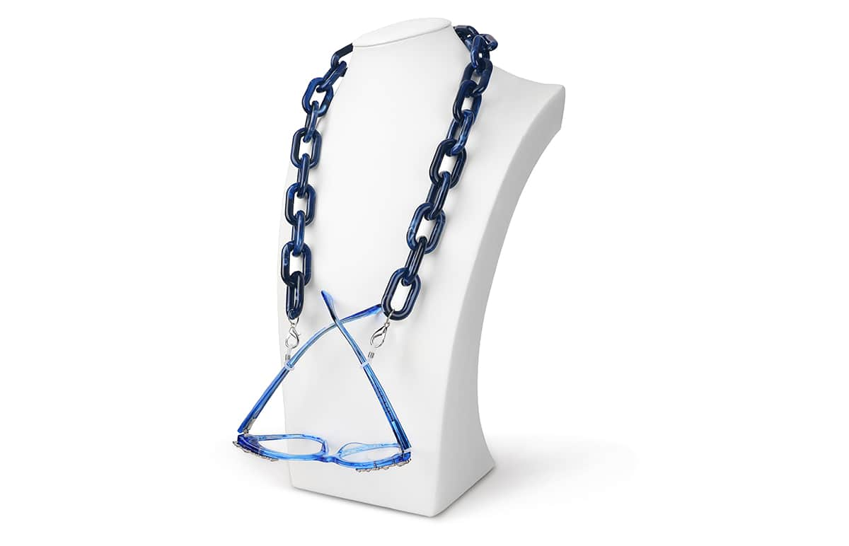 Blue Eyeglass Chain-angle-view-02