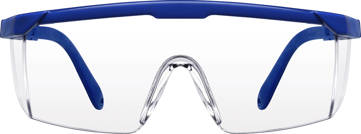 Blue Protective Goggles