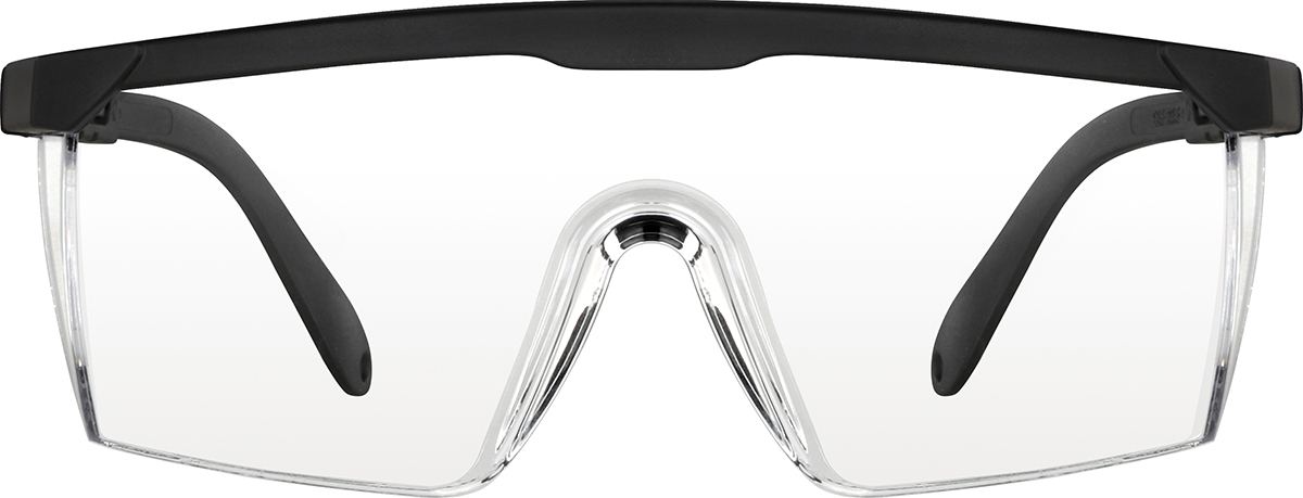 Black Protective Goggles