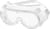 Angle view of Protective Fitover Goggles A70180623 in Translucent thumbnail