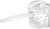 Side view of Protective Fitover Goggles A70180623 in Translucent thumbnail