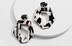Acetate Drop Earrings A750000135 in Zebra