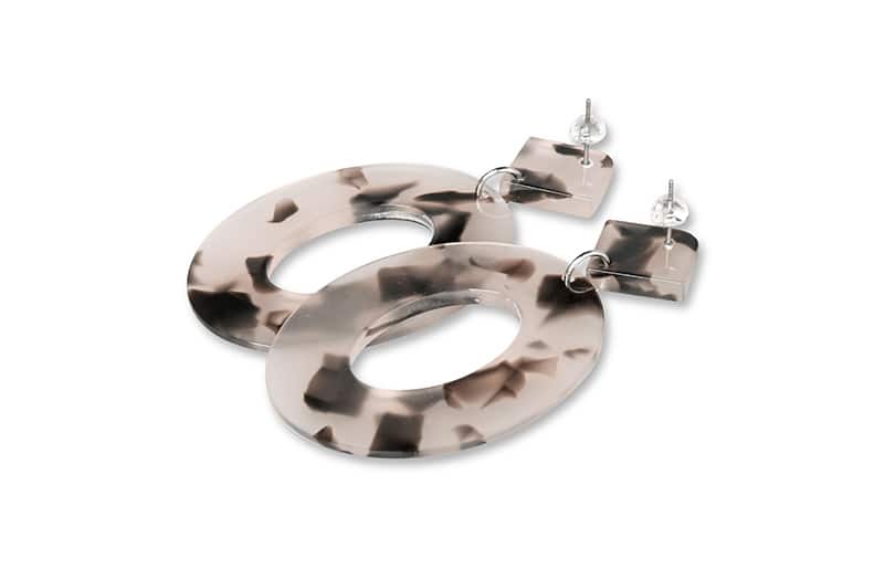 Carey Pendientes colgantes de acetato-angle-view-03