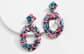 Floral Acetate Drop Earrings-angle-view-01 thumbnail