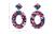 Floral Acetate Drop Earrings-angle-view-04 thumbnail