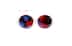 Acetate Stud Earrings A750000329 in Fruit Punch
