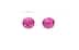 Acetate Stud Earrings A750000417 in Pink Glitter