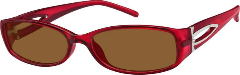 Angle view of Sunglasses A8258418 in Red