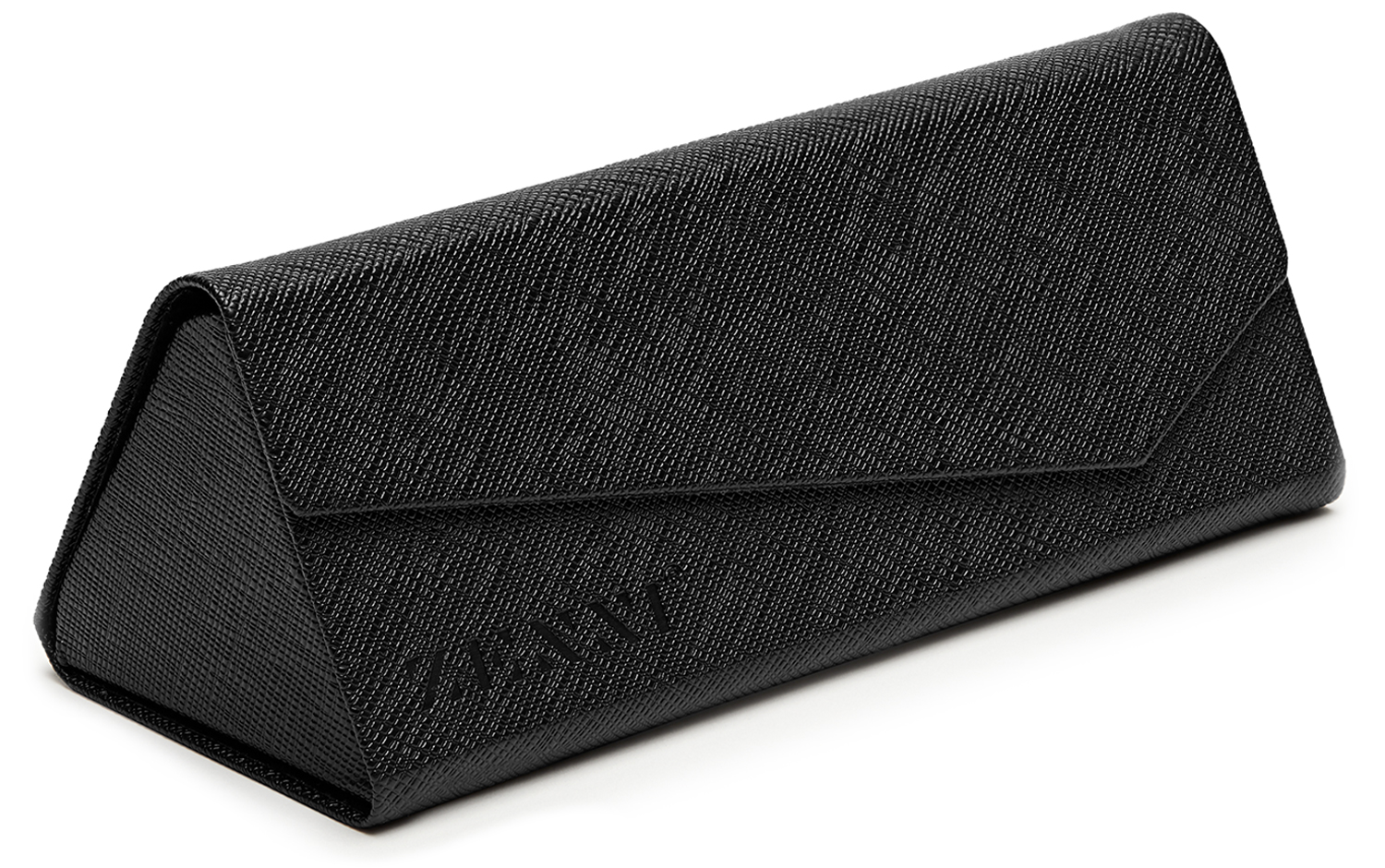 Black Deluxe Tri-Fold Eyeglass Case