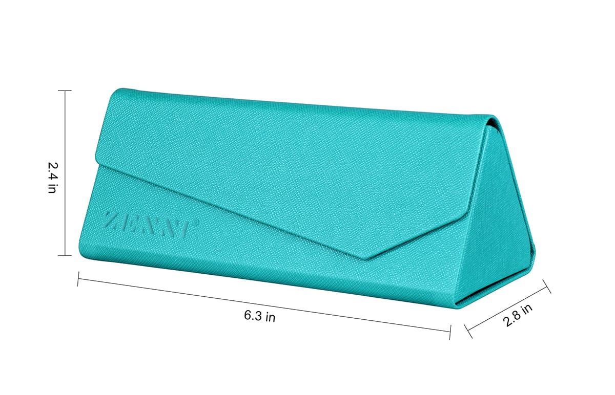 Leather Glasses Case With Clip Personalized Glasses Case With 