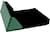 Green Deluxe Tri-Fold Eyeglass Case-angle-view-02 thumbnail
