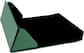 Green Deluxe Tri-Fold Eyeglass Case-angle-view-02 thumbnail