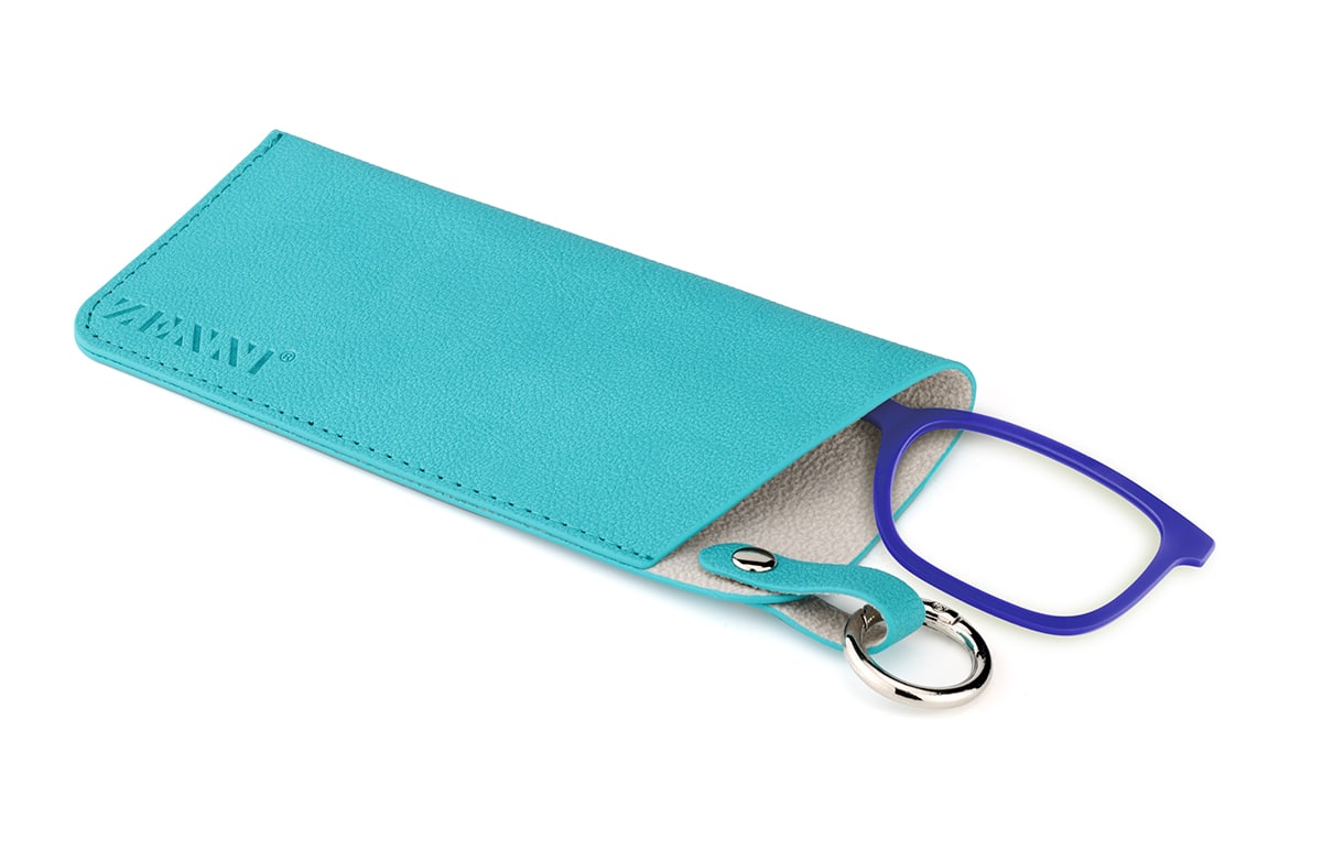 Green Pocket Clip-On Case with Keyring-angle-view-02