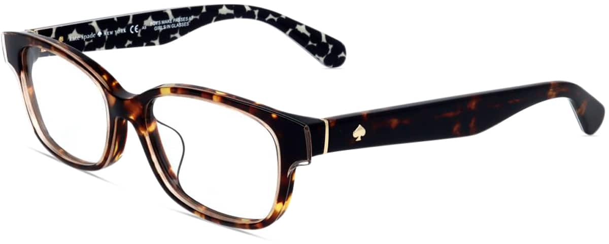 Angle view of Kate Spade ABELINA ABELINA25 in Tortoiseshell