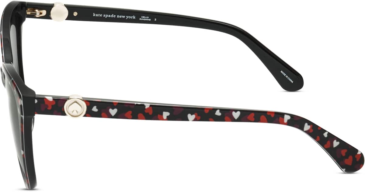 Side view of Kate Spade KSPAMIYAHG AMIYAHG39 in Black Multi