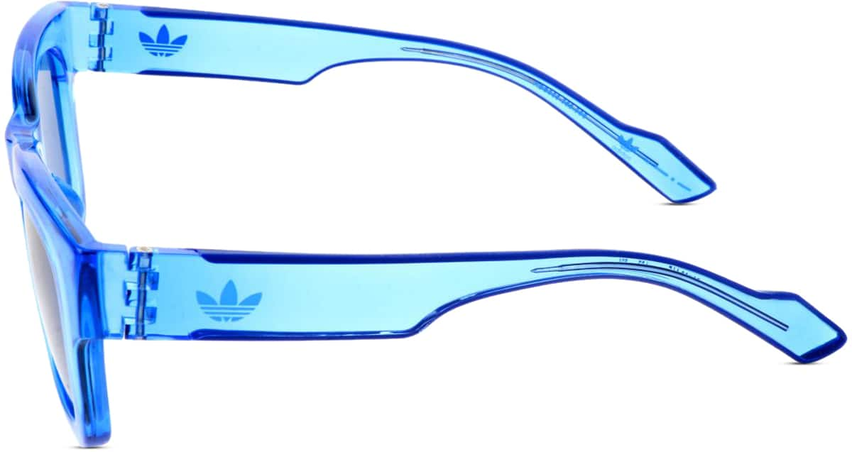 Side view of Adidas AOG003 AOG00316 in Crystal Blue