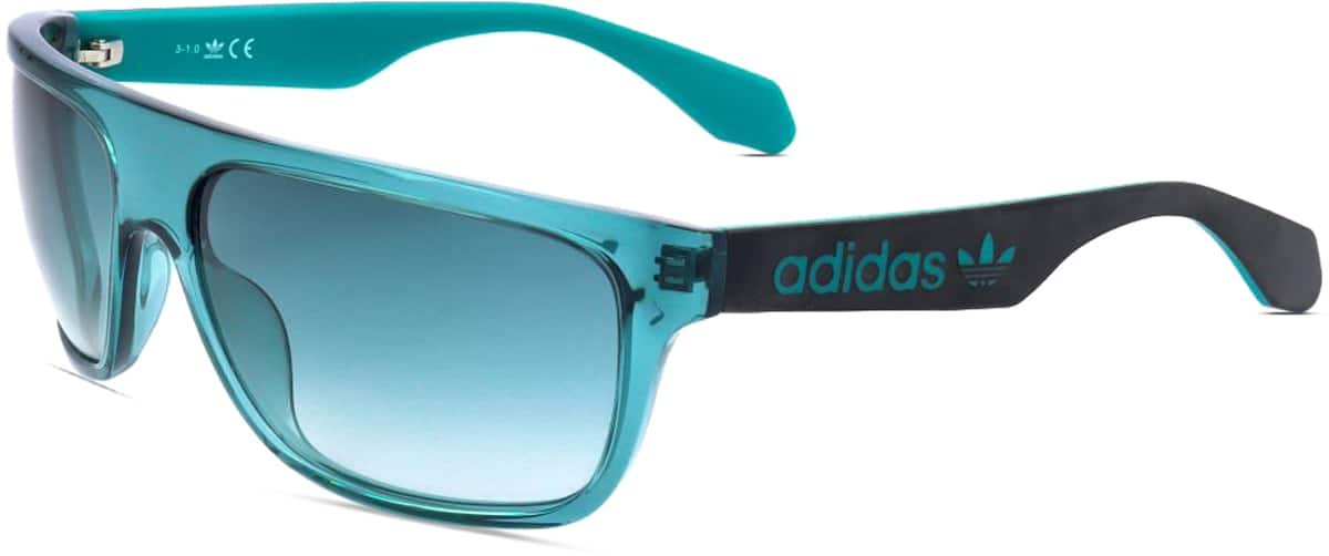 Angle view of Adidas AOR0023 AOR002316 in Shiny teal