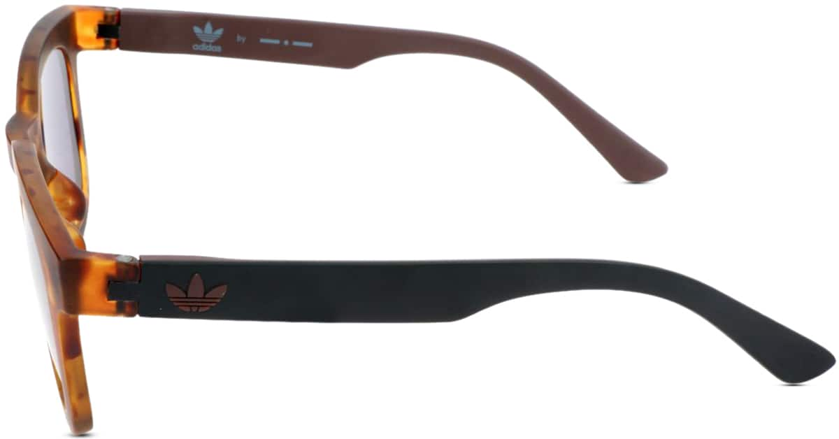 Side view of Adidas AOR022 AOR02225 in Tortoiseshell