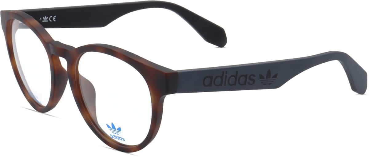 Angle view of Adidas AOR5008 AOR500825 in Tortoiseshell