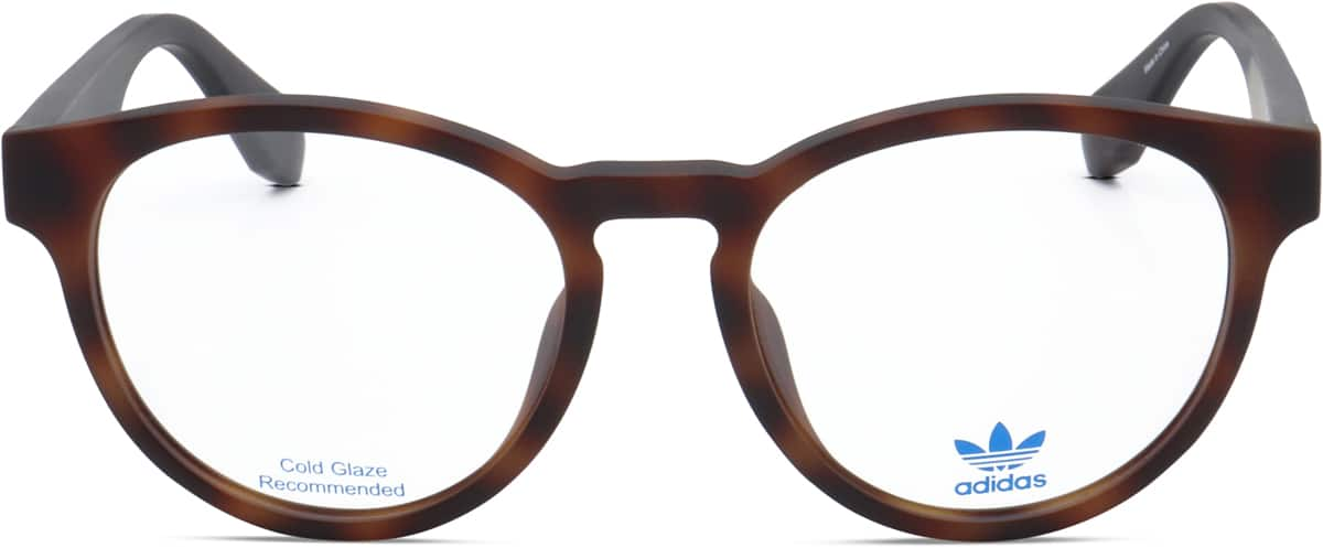 Front view of Adidas AOR5008 AOR500825 in Tortoiseshell