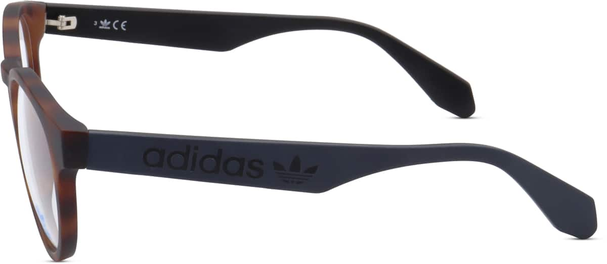 Side view of Adidas AOR5008 AOR500825 in Tortoiseshell