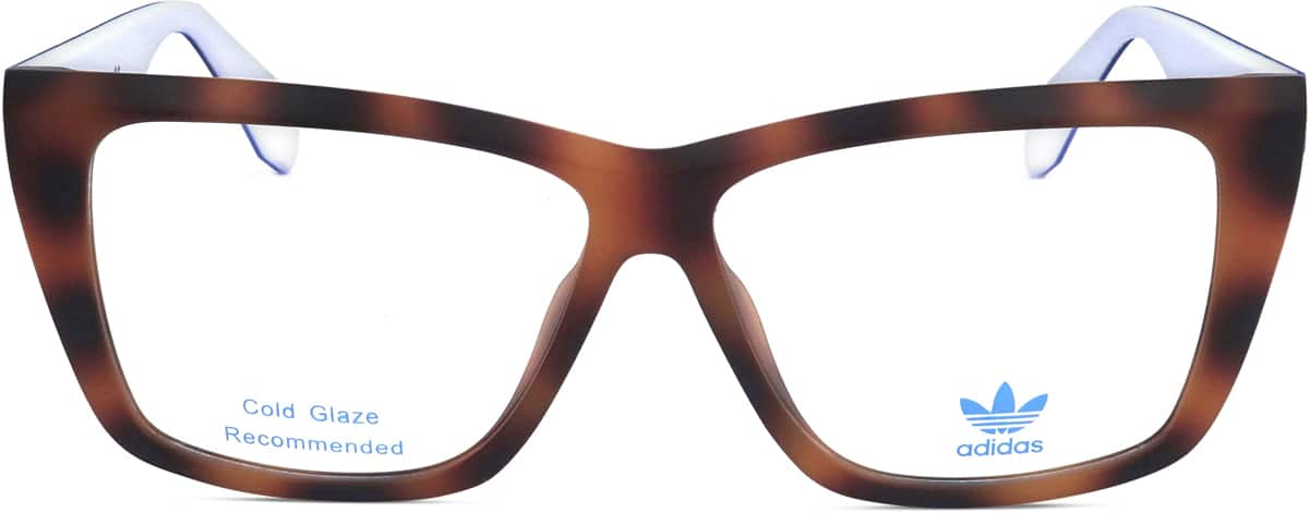 Front view of Adidas AOR5009 AOR500925 in Tortoiseshell