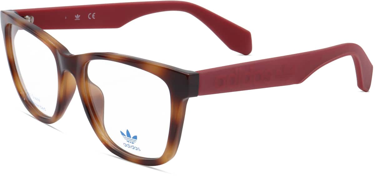 Angle view of Adidas AOR5016 AOR501625 in Tortoiseshell