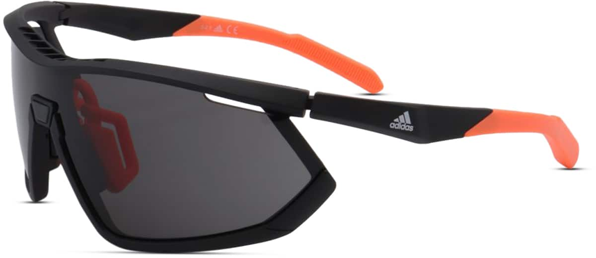 Angle view of Adidas ASP0002 ASP000200 in Black