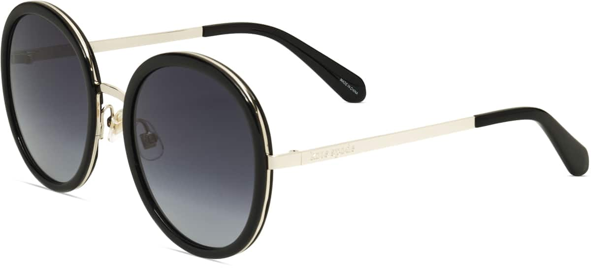 Angle view of Kate Spade KSBARLETTA BARLETTA21 in Black