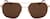 Front view of Carrera CAR1035 CAR103514 in Gold thumbnail