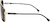 Side view of Carrera CAR256 CAR25614 in Gold thumbnail