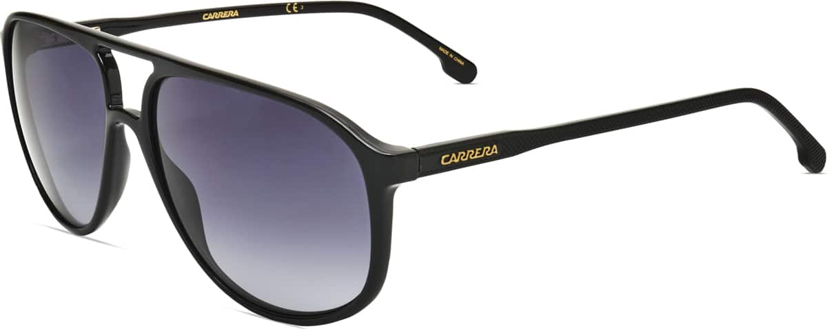 Angle view of Carrera CAR257 CAR25751 in Matte Black