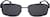 Front view of Carrera CAR8037 CAR803721 in Matte Black thumbnail