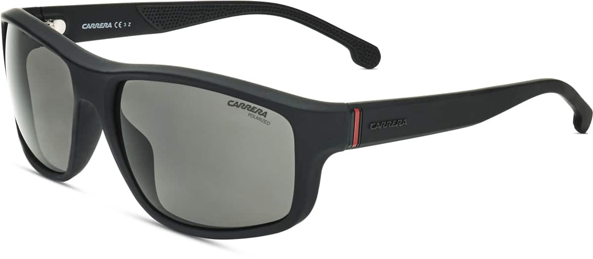 Angle view of Carrera CAR8038 CAR803851 in Matte Black