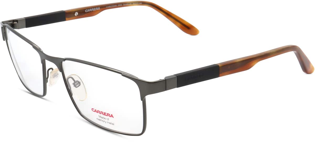 Angle view of Carrera CAR8822 CAR882221 in Matte Ruthenium