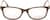 Front view of Calvin Klein CK18722G CK18722G15 in Brown thumbnail