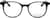 Front view of Calvin Klein CK19521G CK19521G21 in Black thumbnail